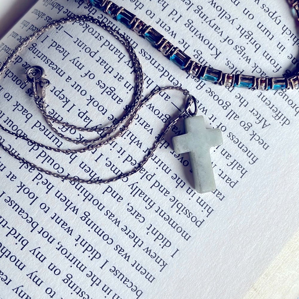 ☀️sold NFS☀️Sterling silver cross necklace - Picture 1 of 5